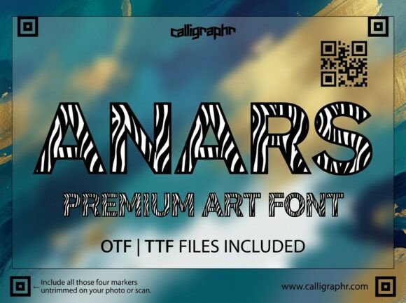 Anars Font: Bold and Beautiful