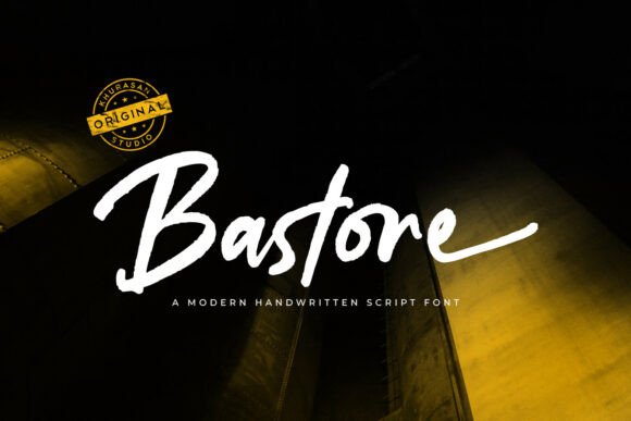 Bastore Font for Handmade Creations