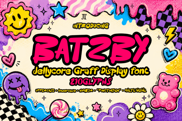 Batzby: A Bold Font for Digital Campaigns