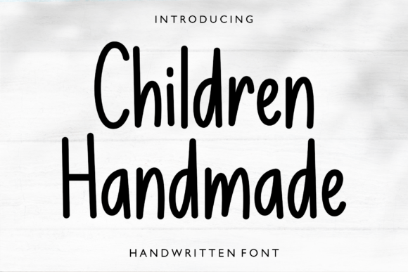 Children Handmade Font