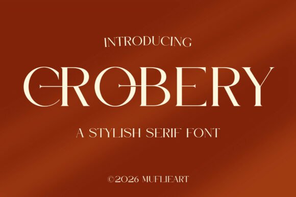 Crobery Font for Creative Makers