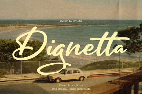 Dignetta Font for Creative Makers