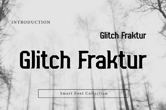 Glitch Fraktur Font for Bold Branding