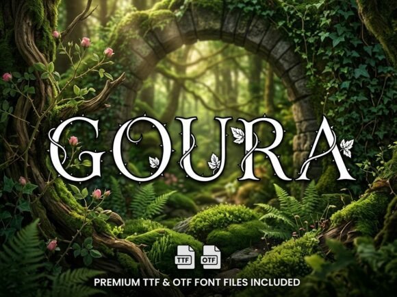 Goura Font for Business Branding