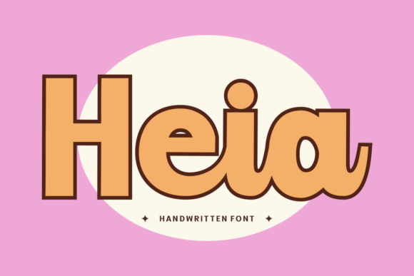 Heia Font for Creative Branding