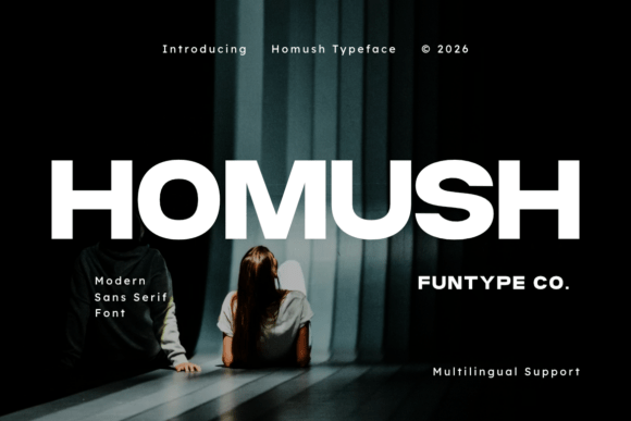 Homush Font for Bold Branding