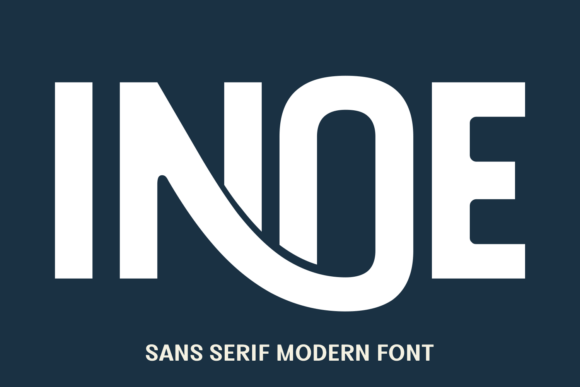 Inoe: A Bold Sans Serif for Modern Design