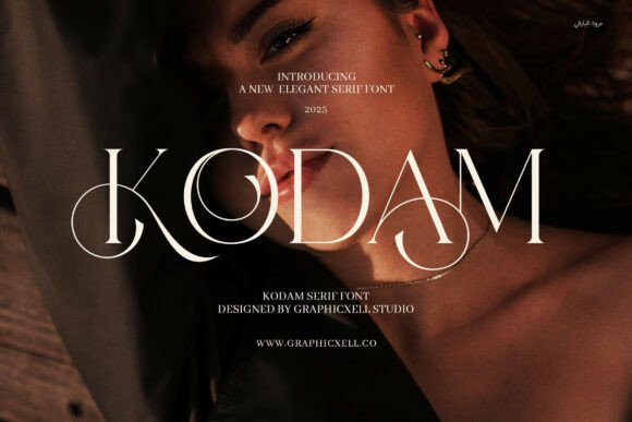 Kodam: A Serif Font for Elegant Campaigns