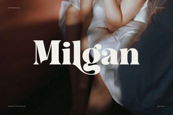 Milgan: A Modern Serif Font for Web Design