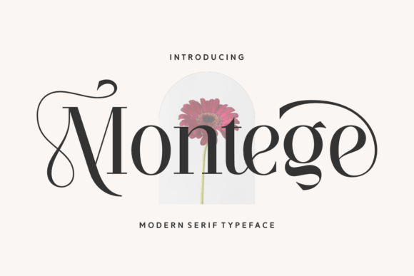 Montege Font: Elegant Typography for Designers