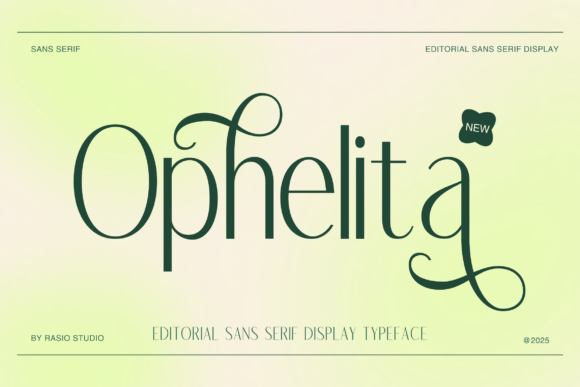 Ophelita Font: Elegant Modern Typography