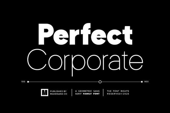 Perfect Corporate Font
