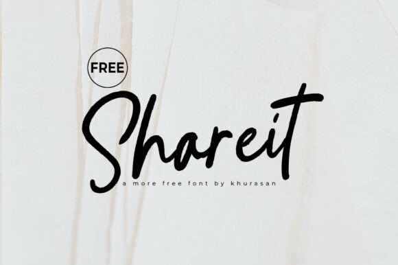 Shareit Font for Creative Projects