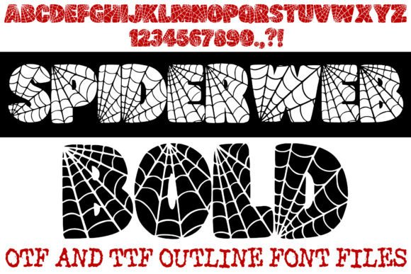 Spiderweb Bold Font