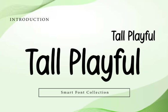 Tall Playful Font for Creative Brands