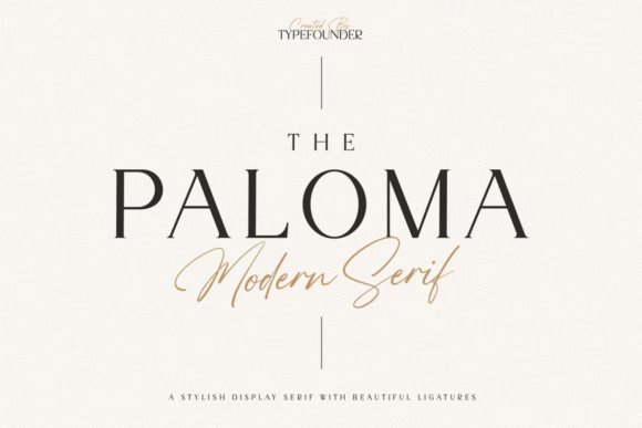 The Paloma Font: Elegant Branding for Small Businesses