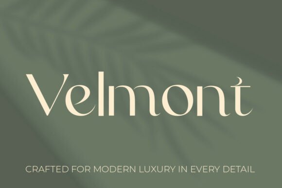 Velmont: A Luxurious Font for Business Elegance