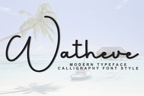 Watheve: Festive Font for Holiday Marketing