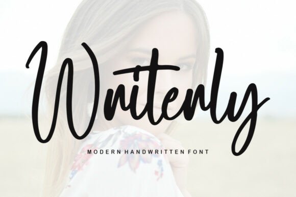 Writerly Font: Elegant Script for Digital Design
